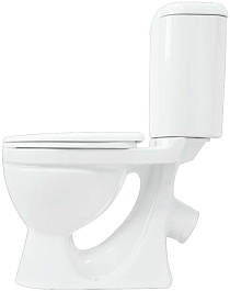 Sanita Унитаз-компакт Стандарт комфорт 427141 с микролифтом – фотография-3