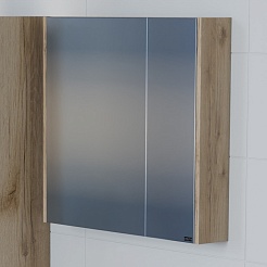 СанТа Зеркальный шкаф Сатурн 70 дуб австрийский – фотография-4