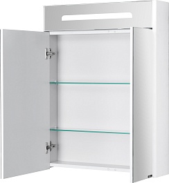 Акватон Зеркальный шкаф Сильва 60 дуб полярный – фотография-2