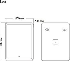 Grossman Зеркало Leo 60x80 – фотография-4