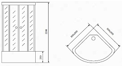 Timo Душевая кабина T-7780 – фотография-3