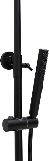 Allen Brau Душевая стойка Liberty 5.33007-31 черный матовый – фотография-4