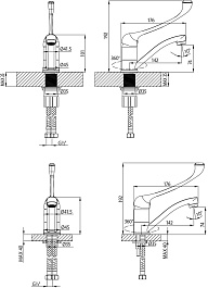 Lemark Смеситель для раковины Project LM4637C с локтевой ручкой хром – фотография-2