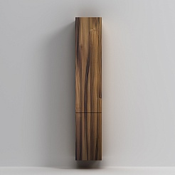 Am.Pm Шкаф пенал для ванной Gem 30 R подвесной орех – фотография-6