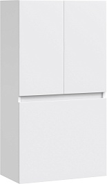 Водолей Шкаф подвесной Тендер 60 с б/к белый – фотография-1