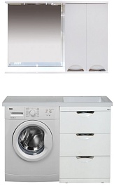 Misty Мебель для ванной Куба 60, 3 ящика R – фотография-1