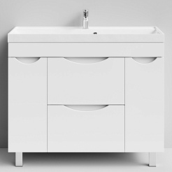 Водолей Тумба под раковину Лайт 100 белая – фотография-1