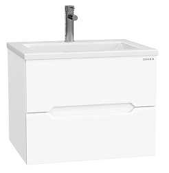 Onika Тумба под раковину Айленд 50 подвесная белая – фотография-1