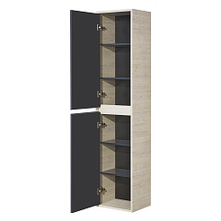 Акватон Полуколонна для ванной Лофт Урбан графит\Орегон – фотография-2