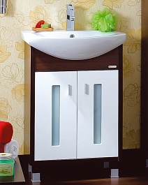 Бриклаер Тумба с раковиной Бали 60 венге – фотография-1