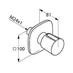 Kludi Вентиль "Ambienta 538460575" – фотография-2