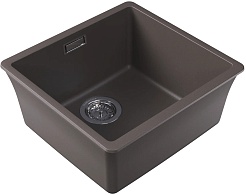 Florentina Мойка кухонная Мадена 400 серый шелк – фотография-2