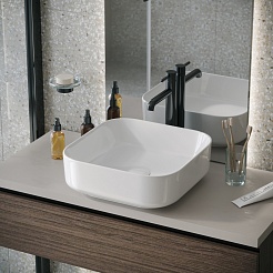 Grossman Раковина накладная Falcon 38 GR-3055 белая – фотография-2