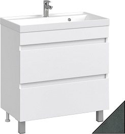 Водолей Мебель для ванной Best 70 серый камень – фотография-3