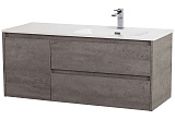 BelBagno Тумба с раковиной Kraft 120 R подвесная Cemento Grigio