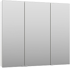 Misty Зеркальный шкаф Аура 90 белый – фотография-3