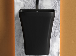 Ceramicanova Раковина моноблок Dion 36/40 CN6067MB чёрный матовый – фотография-2