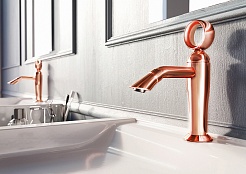 Webert Смеситель для раковины Opera OA830102980 розовое золото – фотография-3