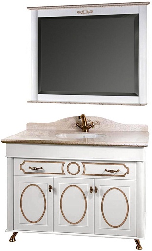 Водолей Мебель для ванной "Изабель 100" F-1 серая – фото-1