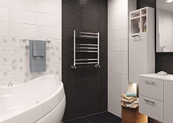 Lemark Полотенцесушитель водяной Unit П7 500x600 хром – фотография-3