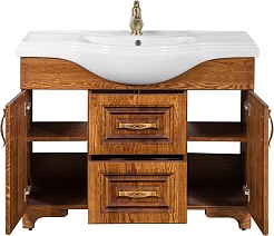 Водолей Тумба под раковину Дубэлла 105 орех – фотография-3