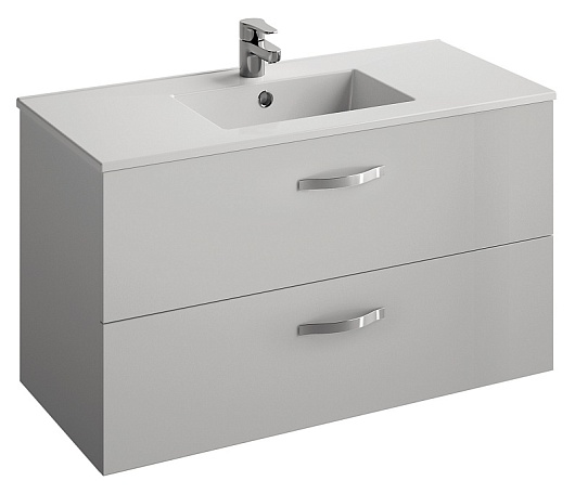 Jacob Delafon Тумба с раковиной "Ola 100" белый лак – фото-1