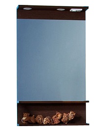 Бриклаер Мебель для ванной Чили 55 венге – фотография-7