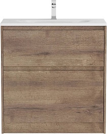 BelBagno Тумба с раковиной Kraft 39 80 напольная Rovere Tabacco с раковиной BB-8099-3-80 – фотография-2