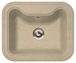 Florentina Мойка гранитная Крит 630 песочный – фотография-1
