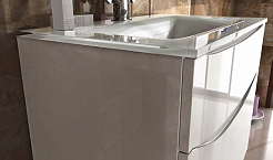 Cezares Тумба с раковиной SIRIO 75 Bianco Lucido – фотография-3