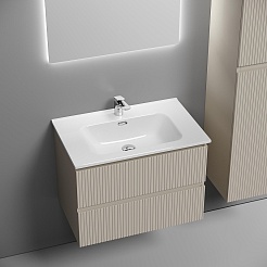 Sancos Мебель для ванной Snob T 70 beige soft – фотография-6