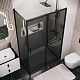 Grossman Боковая стенка Style 70x195 профиль черный матовый стекло тонированное – фотография-12