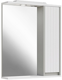 ASB-Mebel Зеркальный шкаф Мирано 65 R слоновая кость – фотография-2