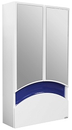 Mixline Зеркало-шкаф Радуга 46 синий – фотография-1