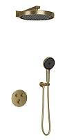 Sancos Душевой комплект Space SC3006BG брашированное золото