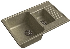 Raiber Мойка кухонная Судеты RQ377 топаз – фотография-1