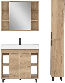 Onika Тумба с раковиной Легран 90 дуб галифакс – фотография-9