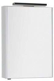 Aquanet Зеркальный шкаф "Орлеан 60" белый – фотография-1