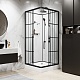Niagara Душевая кабина Standart 90x90 R черная – картинка-15