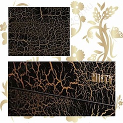 Misty Зеркало для ванной Джулия 85 черное краколет – фотография-2