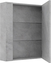 Onika Зеркальный шкаф Стоун 70.00 ателье светлое – фотография-3