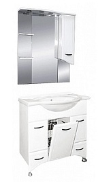 Misty Тумба с раковиной Дрея 85 с б/к – фотография-3