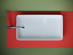 Ceramicanova Мебельная раковина Element 62 CN5048 белая – фотография-4