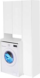 Акватон Шкаф пенал Лондри 31 R для швабры белый – фотография-2