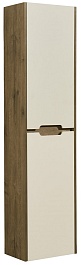 Акватон Полуколонна для ванной Оливия Бежевый/Дуб веллингтон – фотография-1