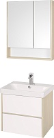 Акватон Мебель для ванной Сканди 70 дуб верона, белая