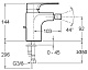 Jacob Delafon Смеситель для биде Aleo+ E72317-CP – фотография-4