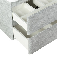 BelBagno Тумба с раковиной Albano-Cer 80 подвесная Cemento Verona Grigio – фотография-5