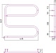 Стилье Полотенцесушитель электрический №06 GS-образный 600х650 – фотография-4