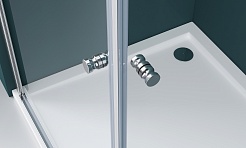 BelBagno Душевой уголок Etna 90/100 ETNA-AH-2-90/100-C-Cr стекло прозрачное – фотография-7